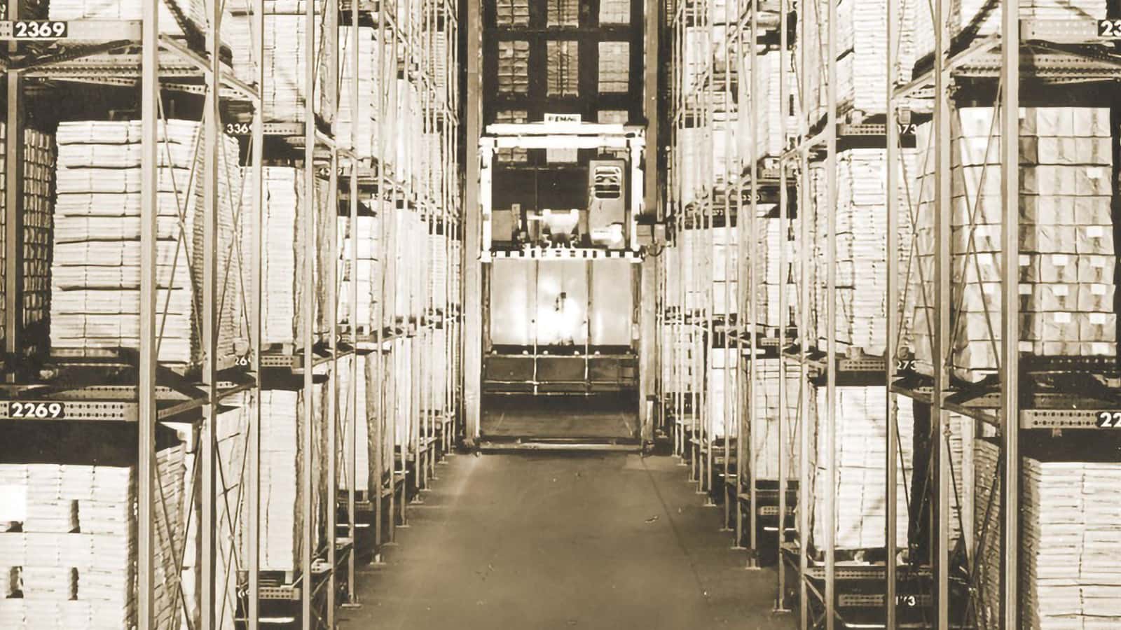 Warehouse aisles Warehouse aisles