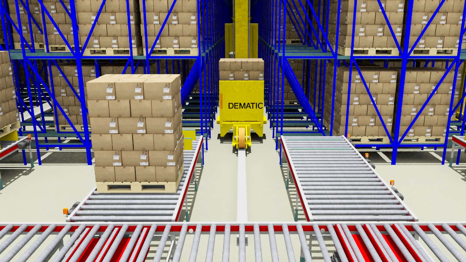 Temperature controlled warehouse render Temperature controlled warehouse render