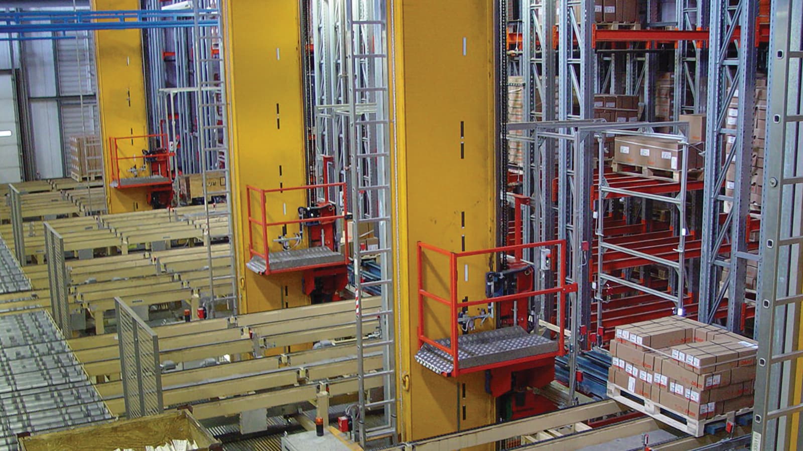 ASRS high bay warehouse 