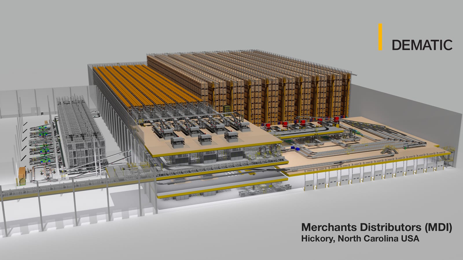 Warehouse render of Wholesale Grocery Distributor, MDI Warehouse render of Wholesale Grocery Distributor, MDI